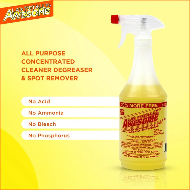 LA's Totally Awesome All Purpose Cleaner & Degreaser, Original, 32 fl oz | Walmart (US)