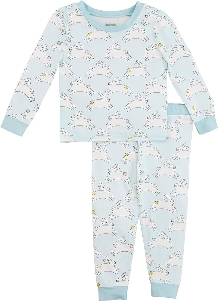 Mud Pie Baby Boys Toddlers Bunny Pjs | Amazon (US)