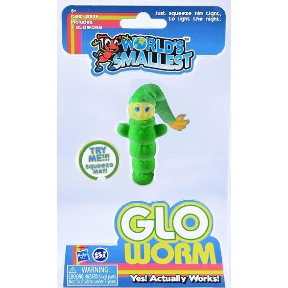 Super Impulse Worlds Smallest Glo Worm Retro Toy | Target