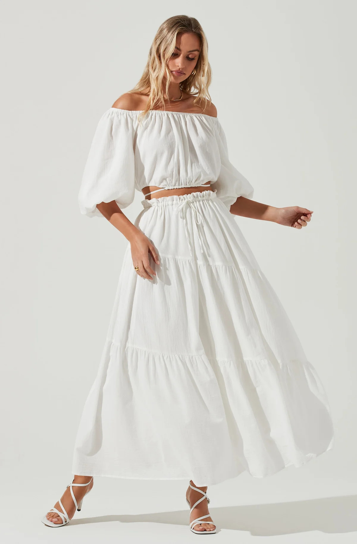 Balboa Tiered Maxi Skirt | ASTR The Label (US)