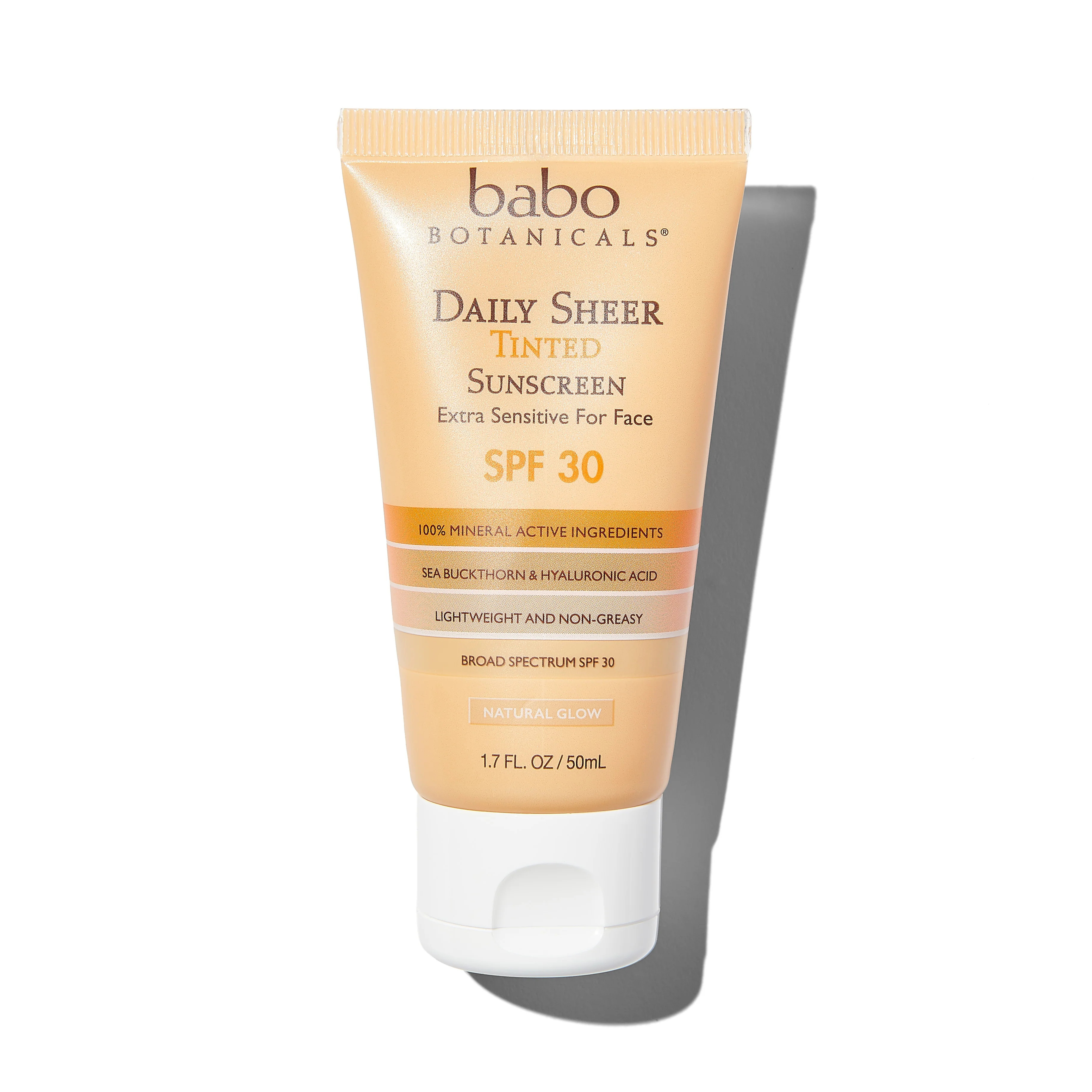 Daily Sheer Tinted Facial Mineral Sunscreen SPF 30 – Natural Glow | Follain