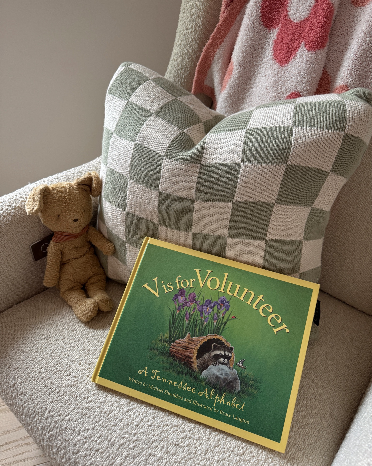 Book of the day in our cozy little corner. 🤍

#LTKbaby #LTKbump #LTKkids