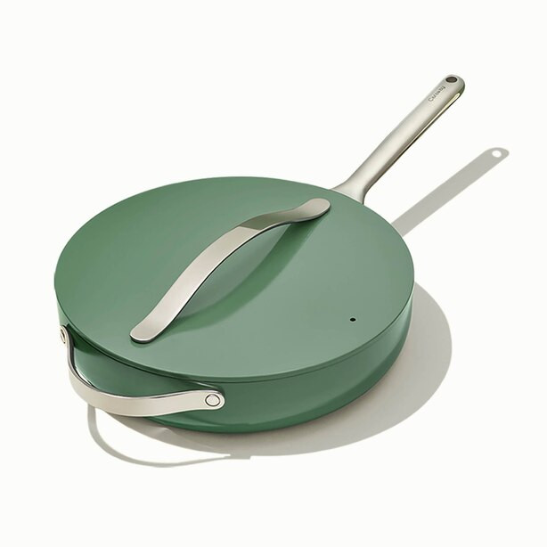Non-Stick Ceramic Saute Pan, Sage | Indigo (CA)