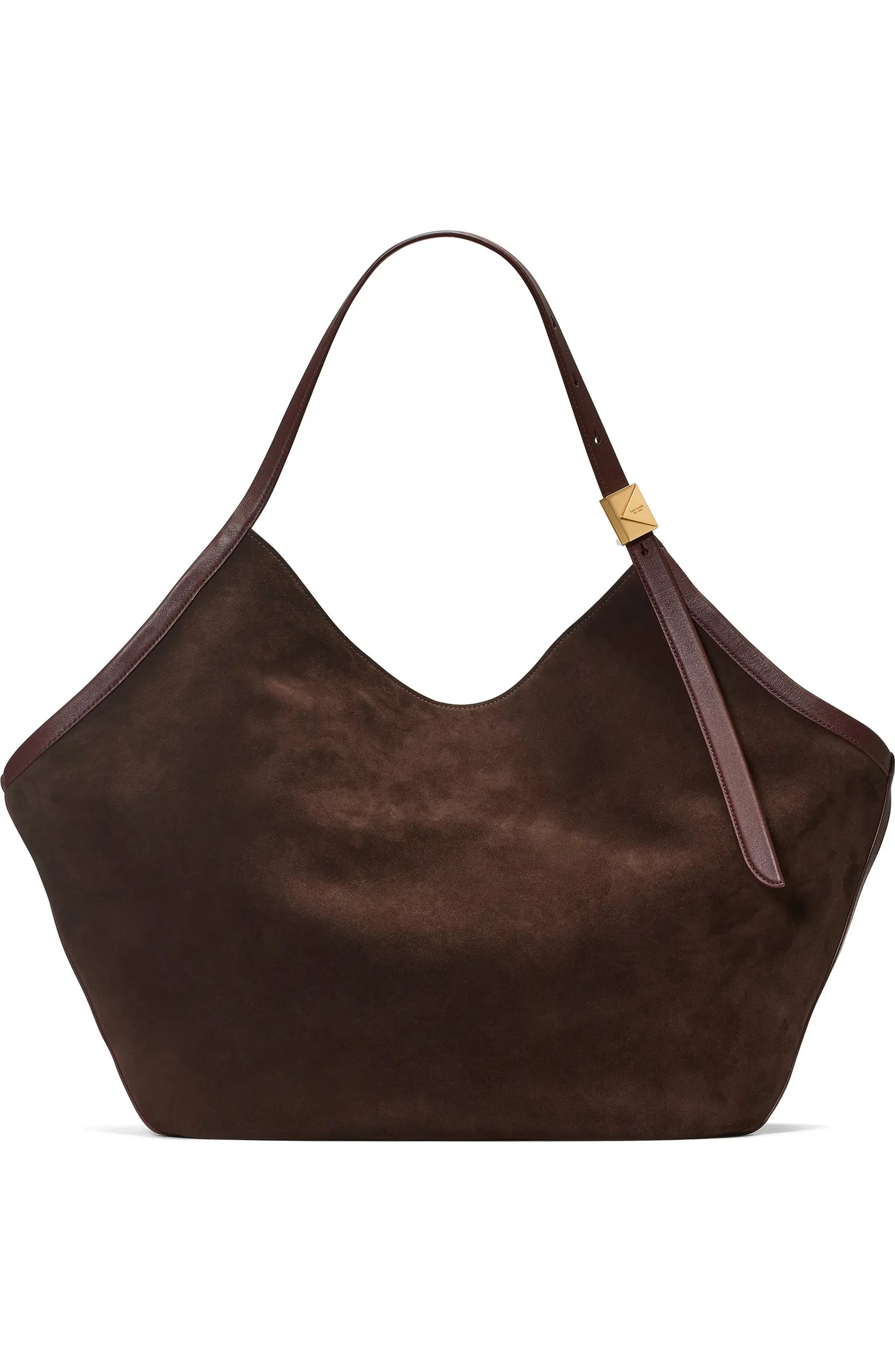 Kate Spade New York Extra Large Deco Suede Tulip Tote | Nordstrom | Nordstrom