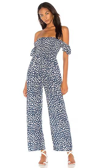 Jade Jumpsuit in Frost Navy | Revolve Clothing (Global)