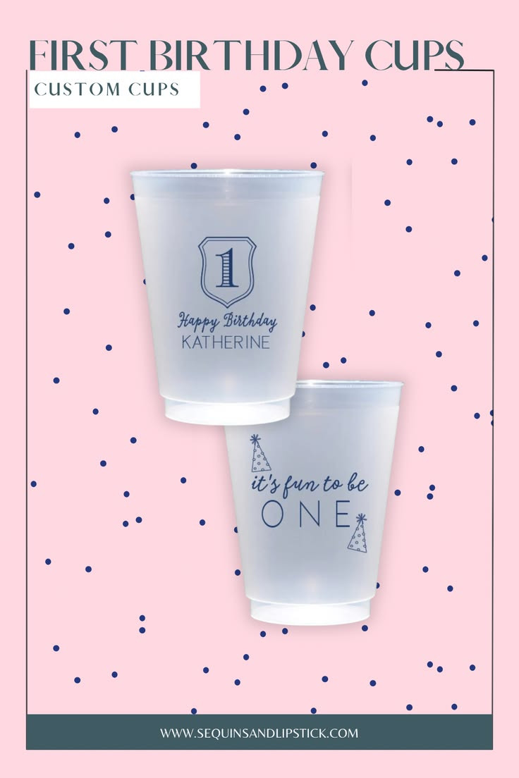 Celebrate your little one’s big milestone with adorable first birthday cups 🎉🧁 Perfect for smash cake parties, themed décor, and unforgettable memories. Ideal for boys and girls, these cups add a fun and festive touch to any 1st birthday celebration. 

 #LTKSeasonal #LTKBaby #LTKKids