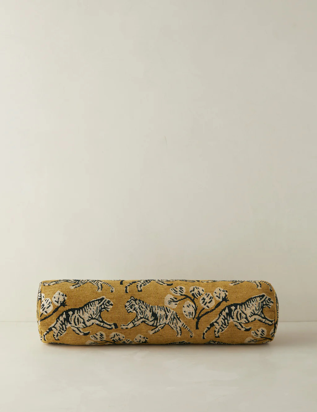 Tiger Jacquard Bolster Pillow by Sarah Sherman Samuel | Lulu and Georgia 
