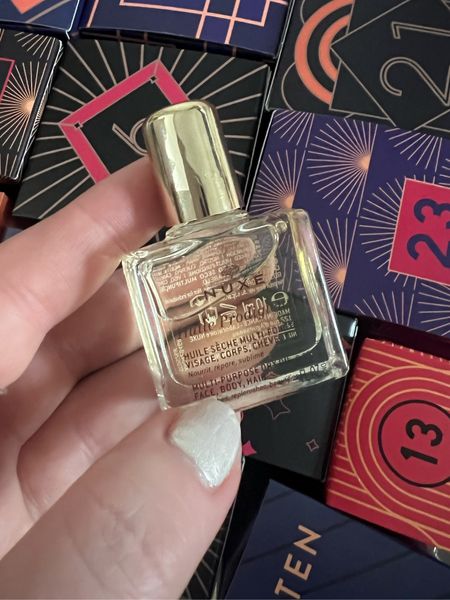 I today Marks & Spencer beauty advent calendar I got Nuxe multipurpose dry oil which you can use on face body & hair. I have actually used this before & I love it! It’s also on sale! 

U.K. blogger, over 40. 



#LTKGiftGuide #LTKbeauty #LTKsalealert