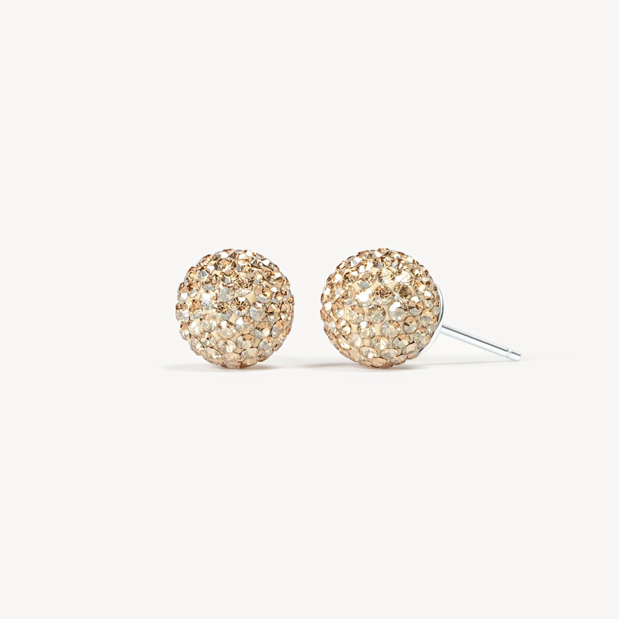 Medium Sparkle Ball™ Stud Earrings – Classic Statement Sparkle | Hillberg & Berk | Hillberg & Berk