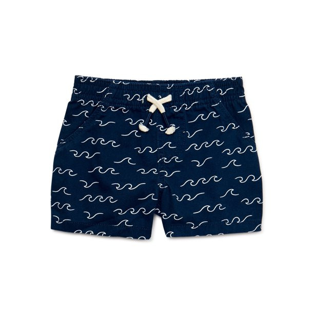 Garanimals Baby Boy Print Pull-On Shorts with Pockets, Sizes 0-24M | Walmart (US)