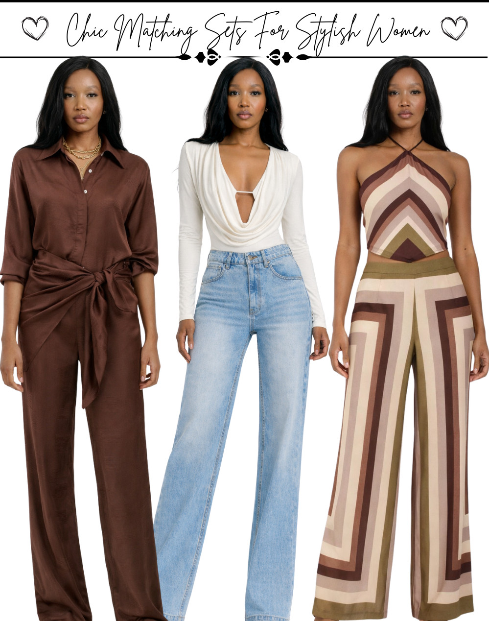 There’s something about a good two-piece set; it just does the work for you 🤍

No overthinking, no stress, just instant polish. These are the pieces I reach for when I want to look put-together without trying too hard. The fit, the structure, the way everything just flows together… it gives that quiet, confident kind of elegance.

What I love most is how versatile they are. You can wear them as a set for that clean, elevated look, or mix and match and get endless outfits out of just a few pieces. It’s the kind of wardrobe staple that actually makes getting dressed easier.

If you’ve been wanting to refine your style or build that effortless, “always looks good” wardrobe, this is a good place to start.

#twopieceset #matchingsets
#classyoutfits #chicstyle #minimalstyle 

 #LTKMidsize #LTKPetite #LTKPlusSize