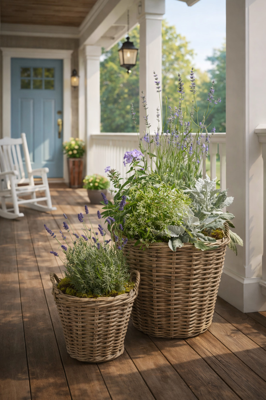 These wicker planters are so cute and affordable! Come in 3 sizes and have plastic liners. Can work well on a covered front porch! 

 

#LTKSaleAlert #LTKSeasonal #LTKHome