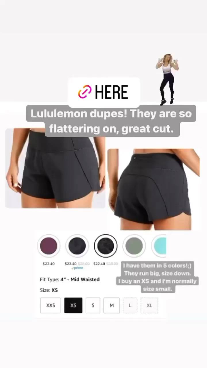 My favorite gym shorts. Size down. I’m wearing XS Amazon clothing finds 

#LTKsalealert #LTKfitness #LTKover40