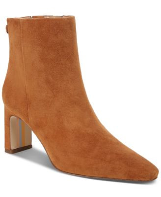 Sam Edelman Women's Saige Zipper Ankle Booties - Macy's | Macy's