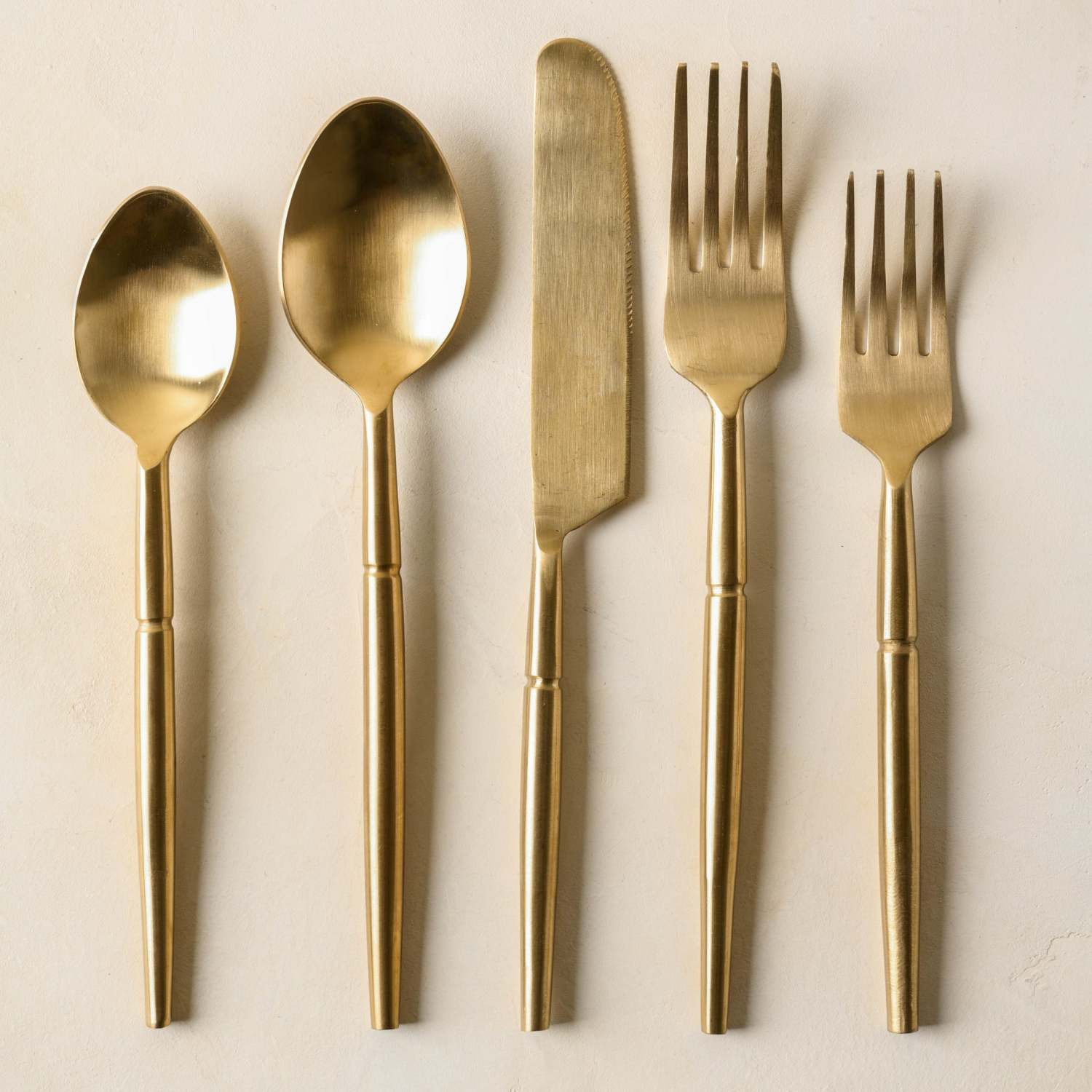 Antique Gold Flatware (Set of 5) | Magnolia