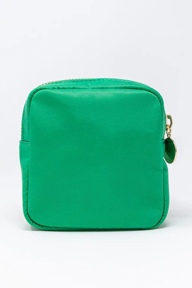 Green Mini Pouch DOORBUSTER | Pink Lily