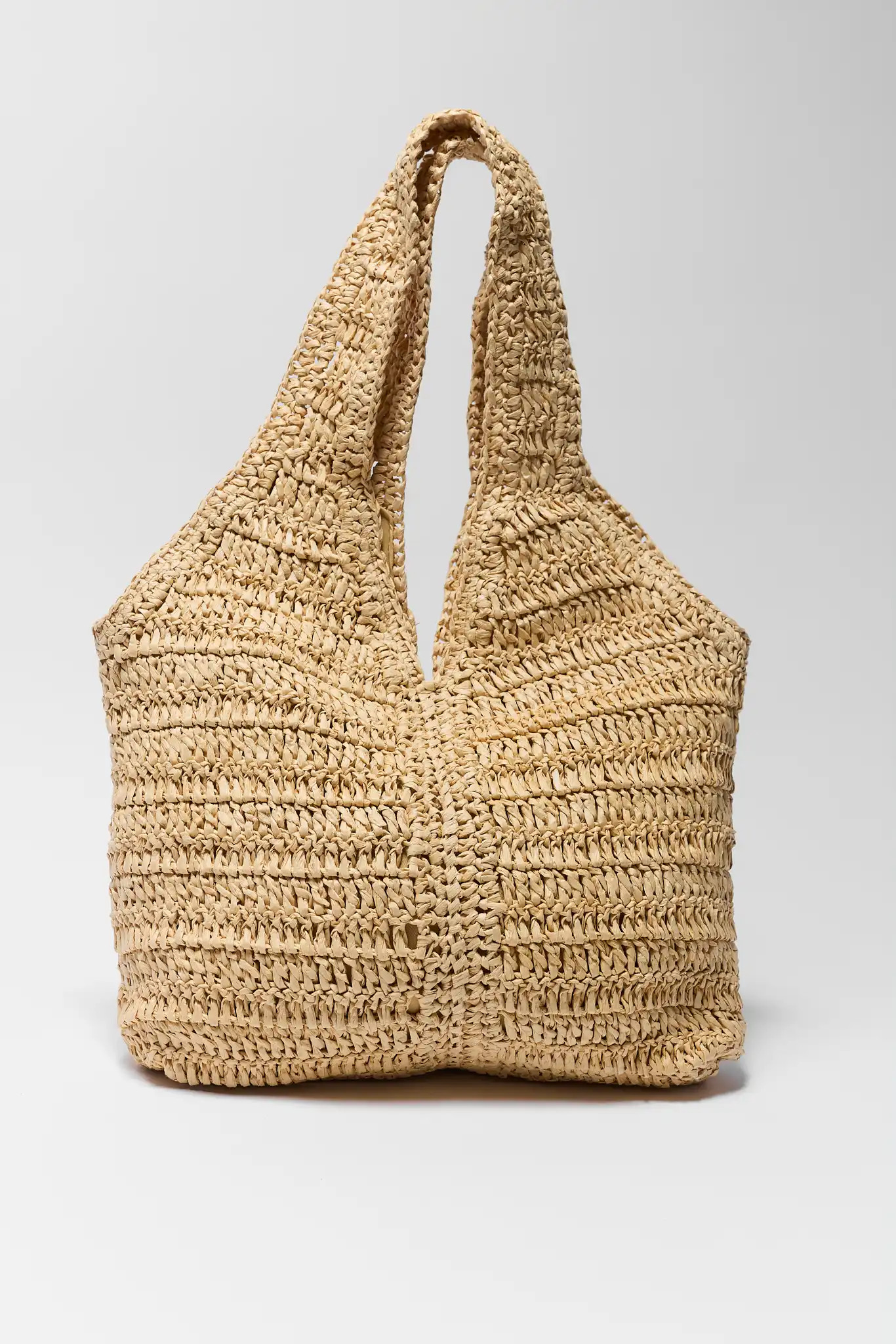 Tan Woven Shoulder Bag | Avara