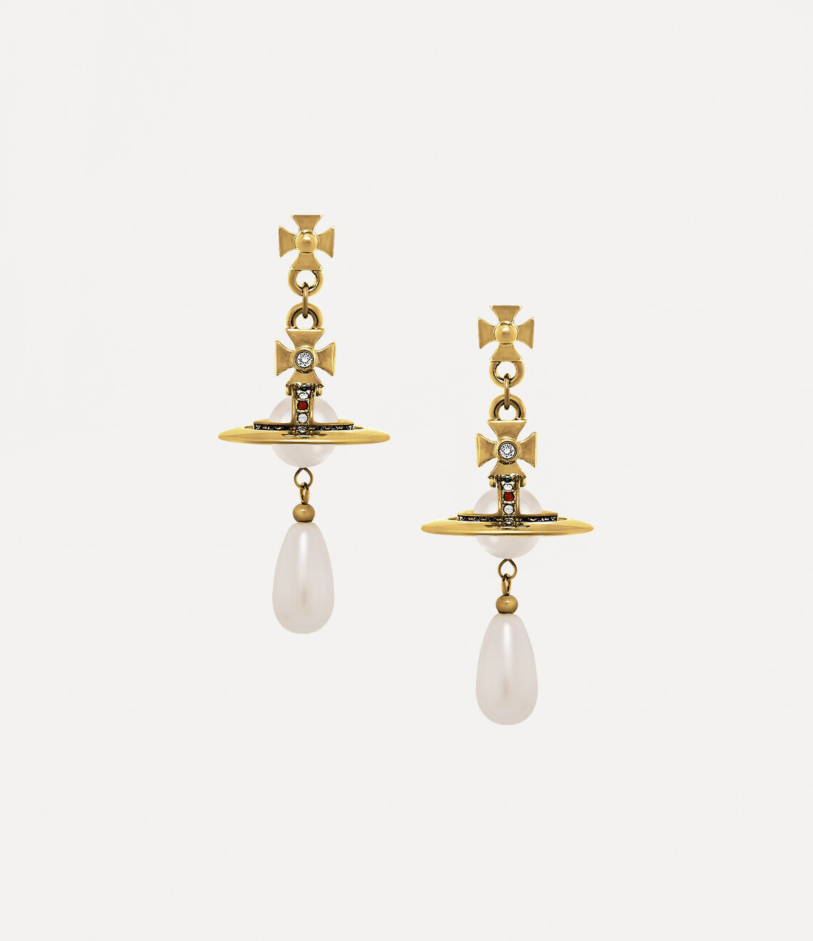 Pearl drop earrings | Vivienne Westwood