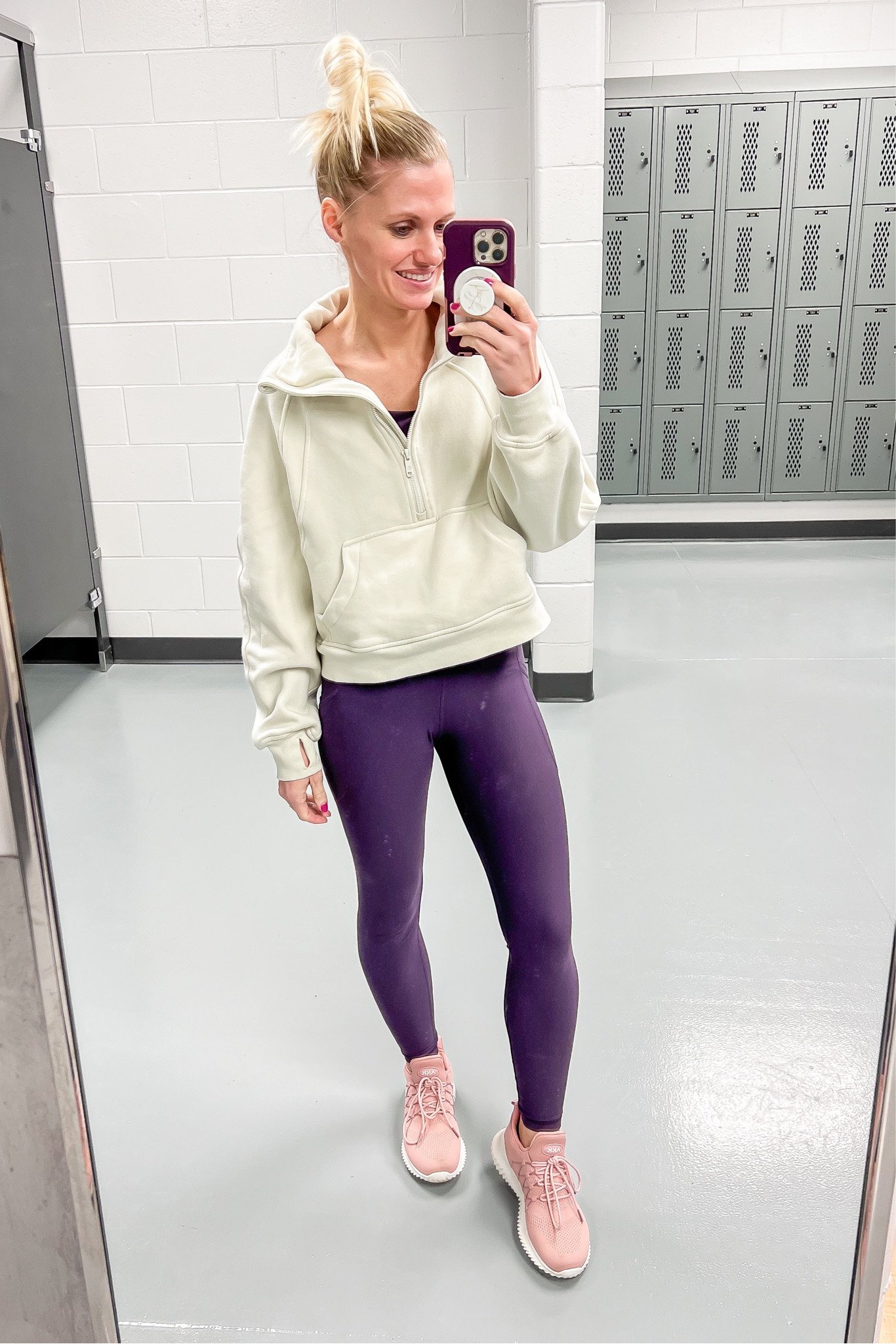 Workout outfit of the day! 
1/4 zip- xs
Leggings- small
Shoes- 7.5

#LTKstyletip #LTKfindsunder50 #LTKfitness