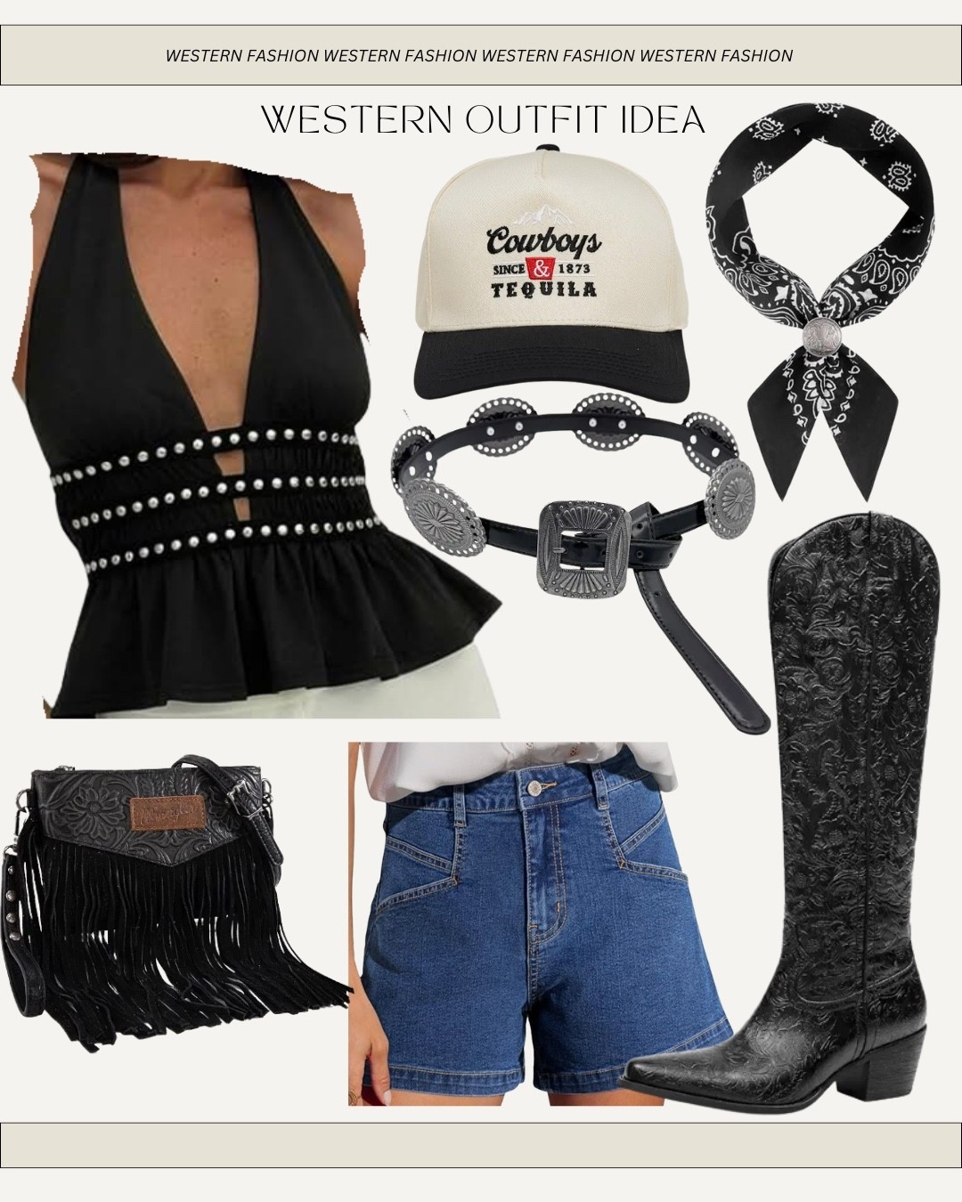 Amazon western fashion - summer country concert outfit idea - cowgirl boots

#LTKgrwm #LTKootd