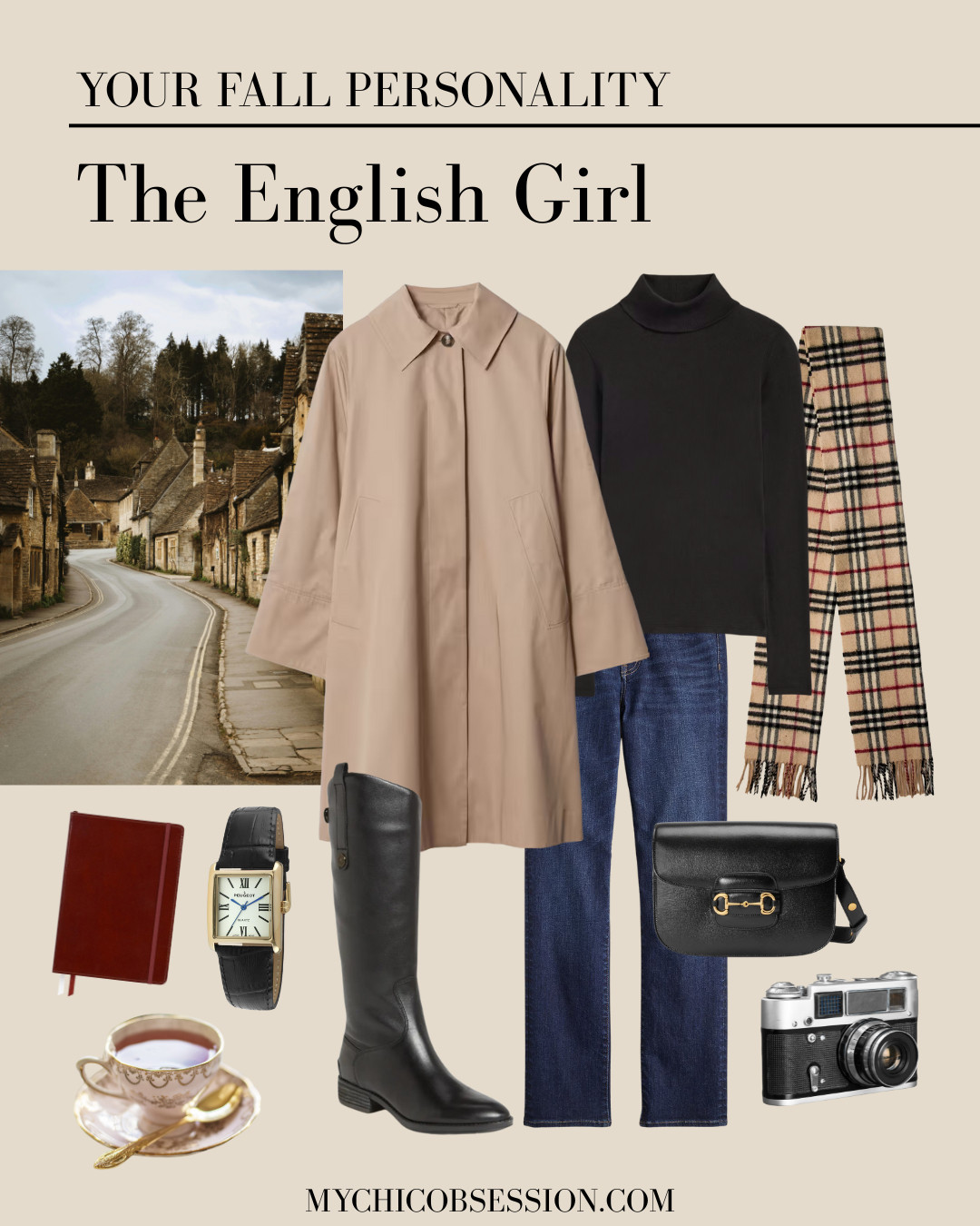 Your fall personality: the English girl. What you should wear this season if you love preppy, classic style inspired by the British countryside. Lean into timeless patterns, vintage-inspired silhouettes, and equestrian-like touches for your fall outfits. 

 #LTKSeasonal #LTKStyleTip #LTKItBag