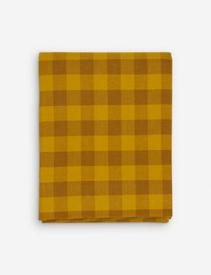 Gingham Shower Curtain by Hawkins New York, Ivory and Flax | Lulu and Georgia 