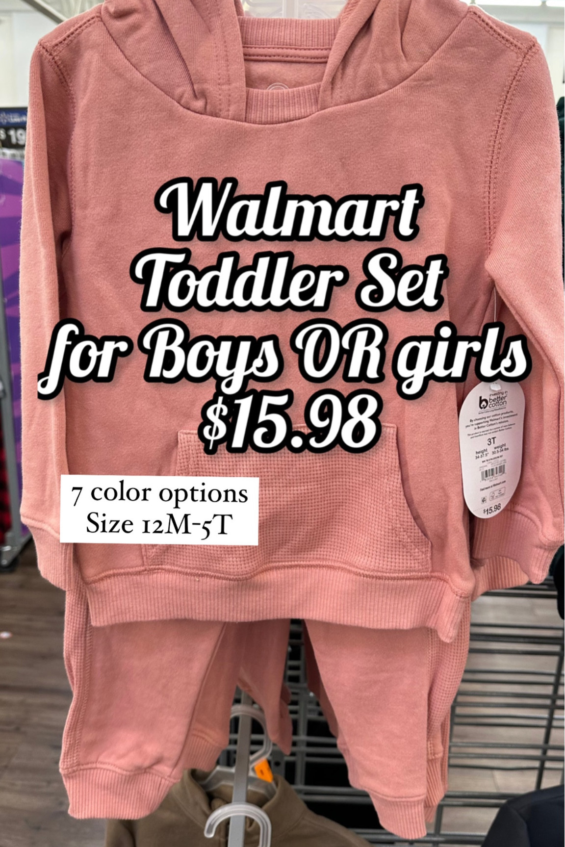 Toddler set that could work for boys or girls! 7 color options. Size 12M-5T & only $15.98!

#LTKfamily #LTKover40 #LTKkids