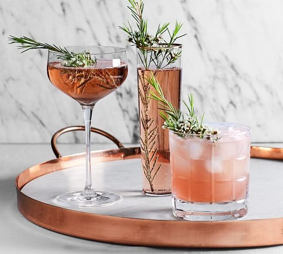 Library Cocktail Glasses, Set of 6 | Pottery Barn (US)