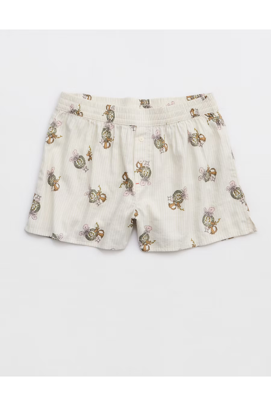 Aerie Flannel Girl Boxer Women's Soft Muslin M | Aerie