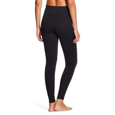 Assets® by Spanx® Women's Ponte Shaping Leggings - Black | Target