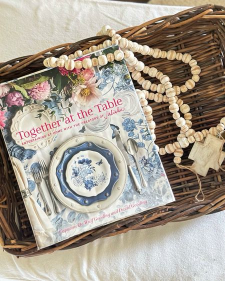 My new favorite coffee table book!

I love the colors and the cover of the book without the jacket is the most beautiful blue and white floral pattern. 

It is the perfect addition to my spring and summer decor. 

There’s just something so classic about blue and white! 

#bookdecor #decorativebooks #coffeetablebook 

#LTKHome #LTKGiftGuide #LTKFindsUnder50
