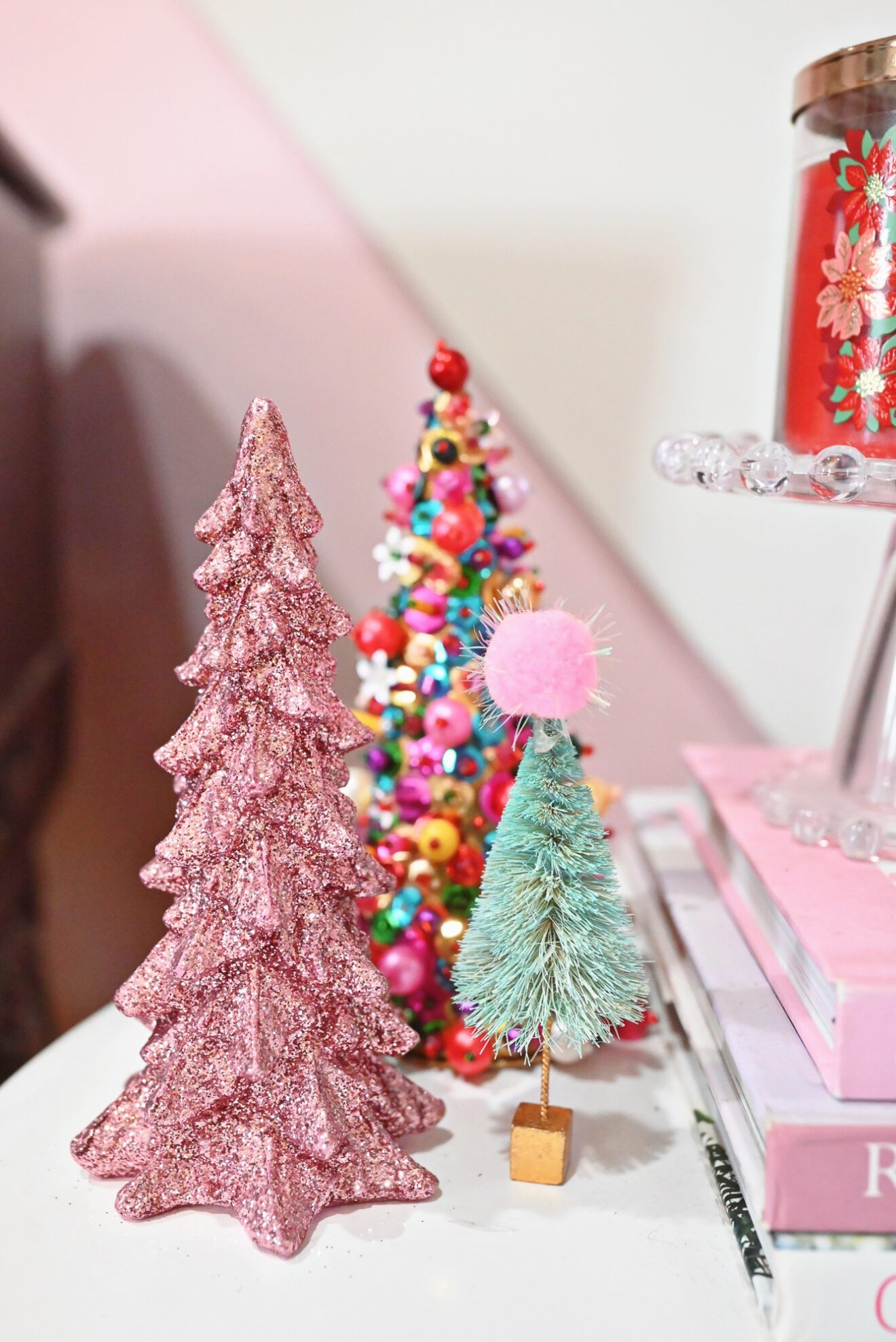 Vintage Christmas Village Trees 🎄