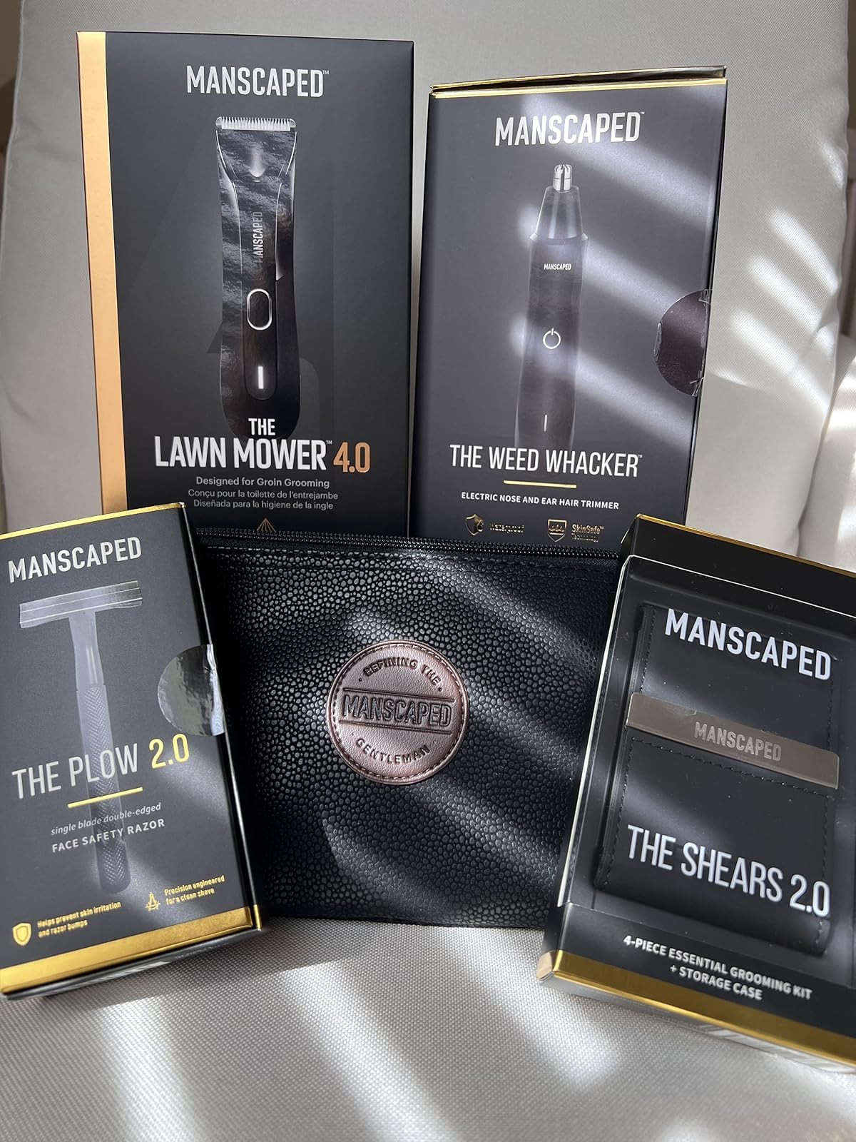 The ultimate grooming kit for the modern man. From head to toe, this Manscaped bundle has everything you need to stay sharp, clean, and confident—featuring the Lawn Mower 4.0, the Weed Whacker, the Plow 2.0 razor, the Shears 2.0 nail kit, and a sleek travel case. Perfect for gifting or upgrading your self-care game.

men’s grooming kit | Manscaped bundle | Father’s Day gift ideas | men’s hygiene essentials | beard and body trimmer | travel grooming kit | grooming gifts for him | self-care for men 

 #LTKBeauty #LTKTravel #LTKMens