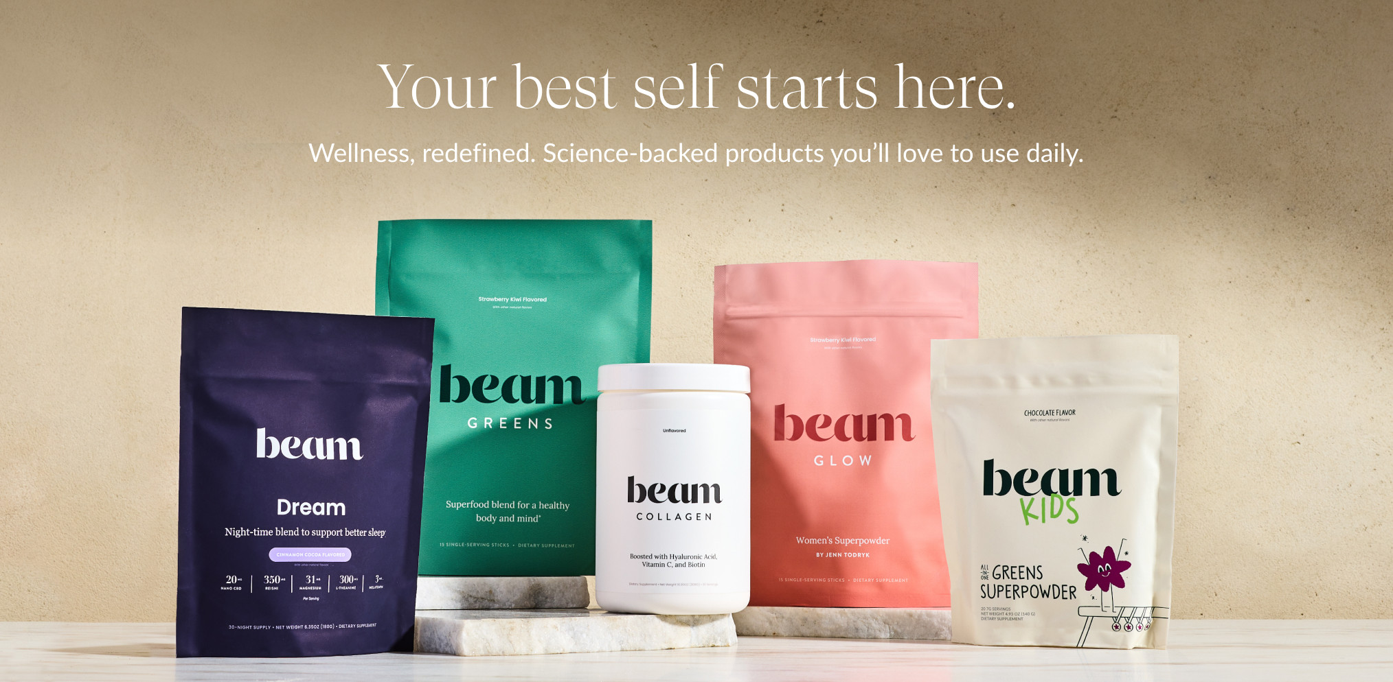 Beam Kids All in One Superfood Powder, Nutritional Shake, Organic Greens, Probiotics, Vitamins, I... | Amazon (US)