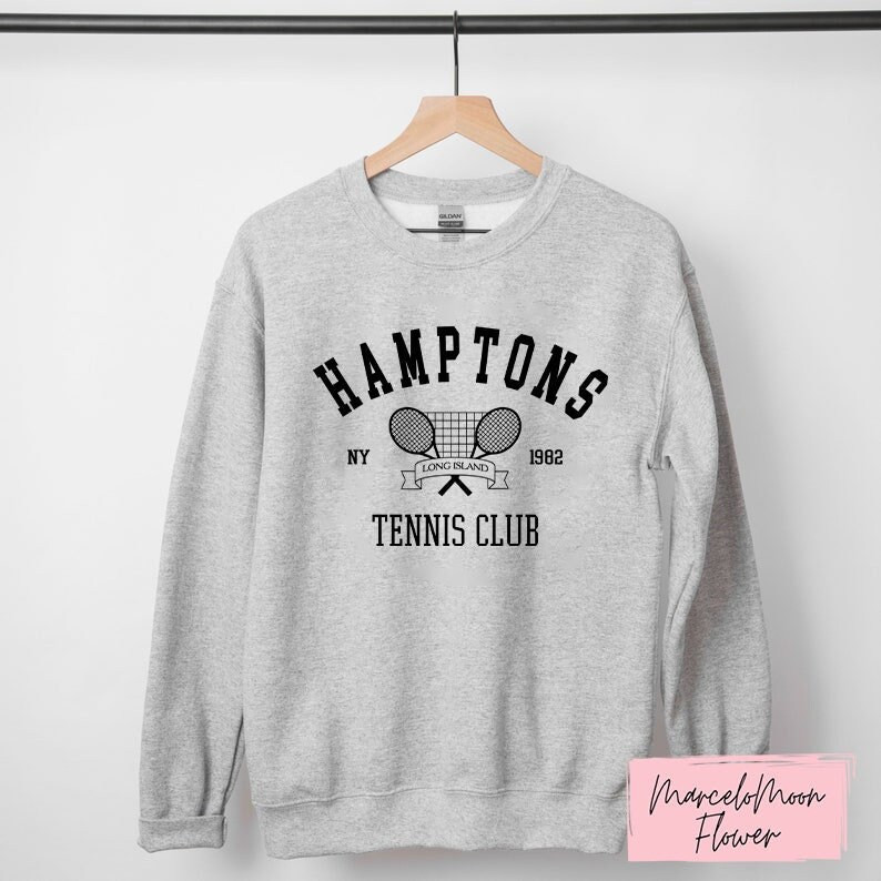 Hamptons T Shirt Club Hampton Shirt Hampton Sweatshirt | Etsy | Etsy (US)
