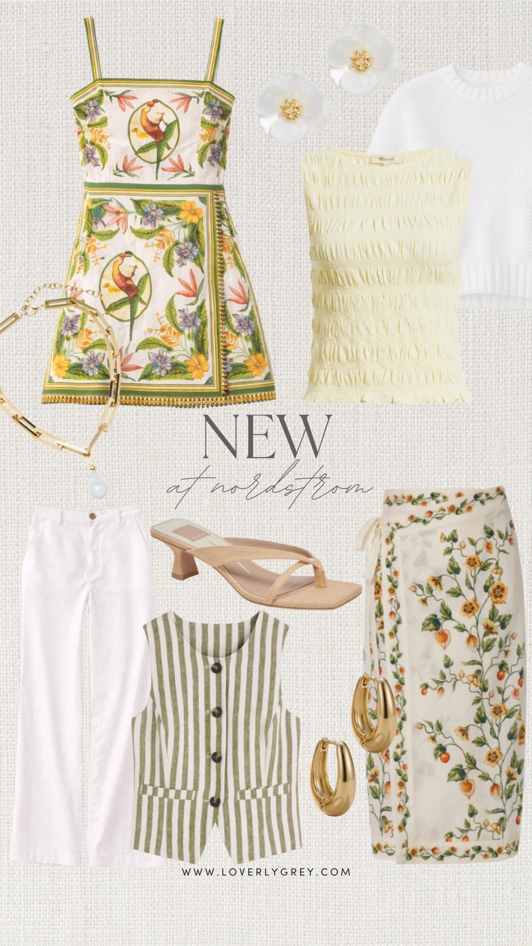 Nordstrom recently dropped so many cute new pieces that are perfect for summer, resort wear, and any upcoming vacations you have! I really love the floral dress paired with the pearl pendant necklace and heels! The wrap skirt would also be perfect to use as a bathing suit cover up!

#LTKdayinmylife #LTKgrwm #LTKSeasonal