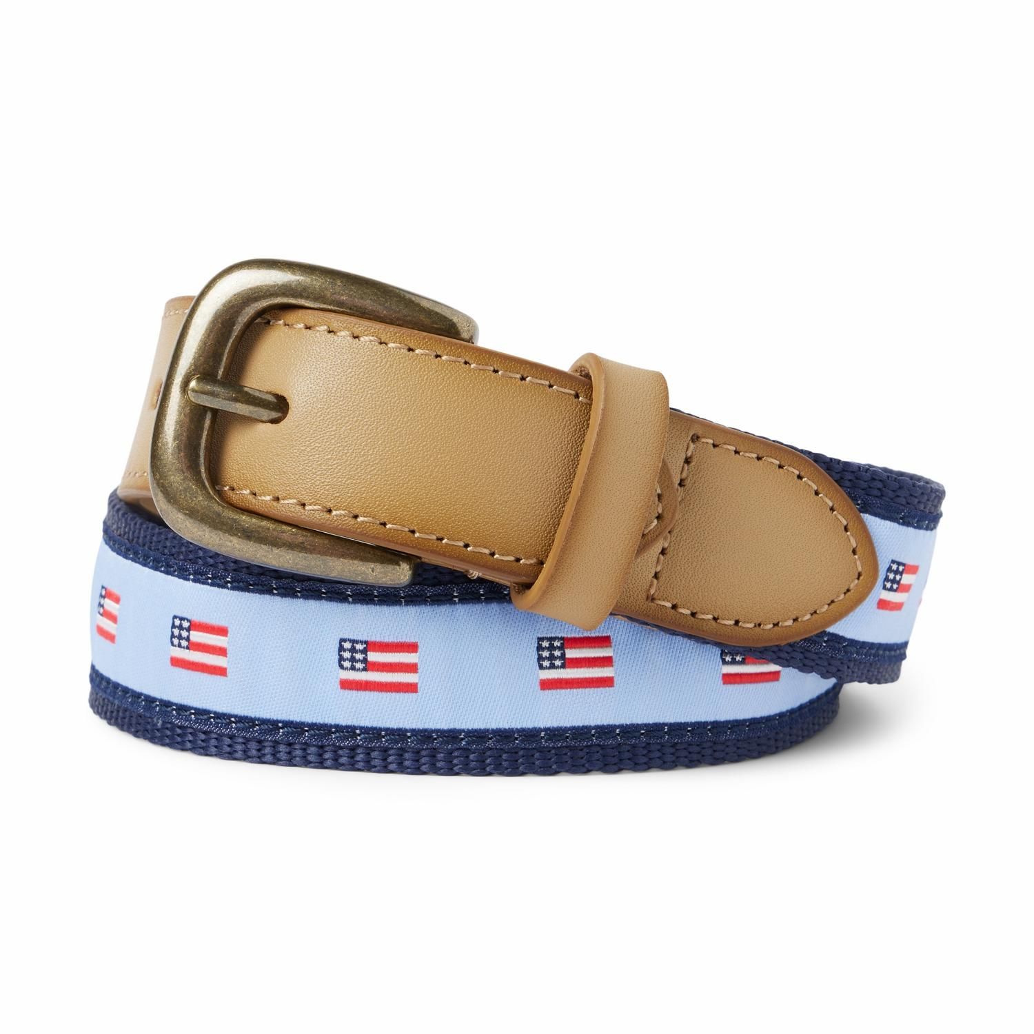 Embroidered Flag Belt | Janie and Jack