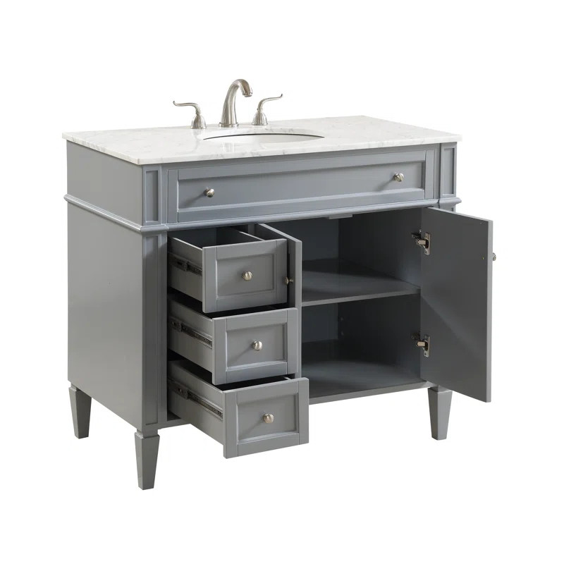 Antionette 40" Single Bathroom Vanity Set | Wayfair North America