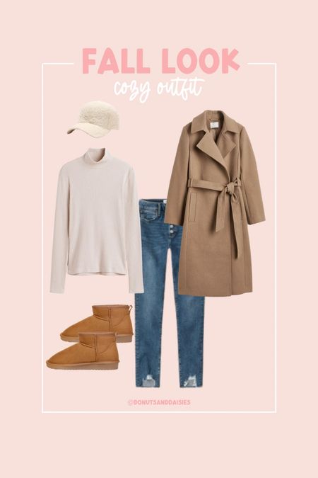 The coziest outfit for fall or winter! I am loving sherpa this season. And these mini ugg boot dupes are the best! 

#LTKunder100 #LTKstyletip #LTKSeasonal