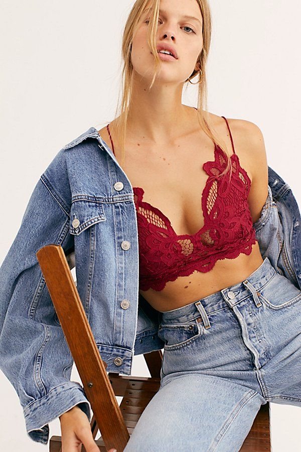 FP One Adella Bralette by FP One at Free People, Garnet, L | Free People (Global - UK&FR Excluded)