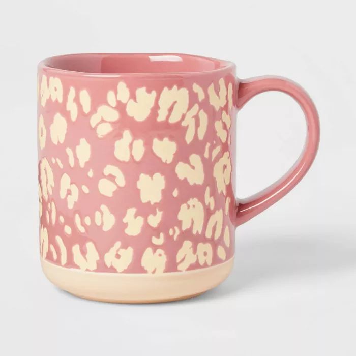 16oz Stoneware Furzi Print Mug - Opalhouse™ | Target