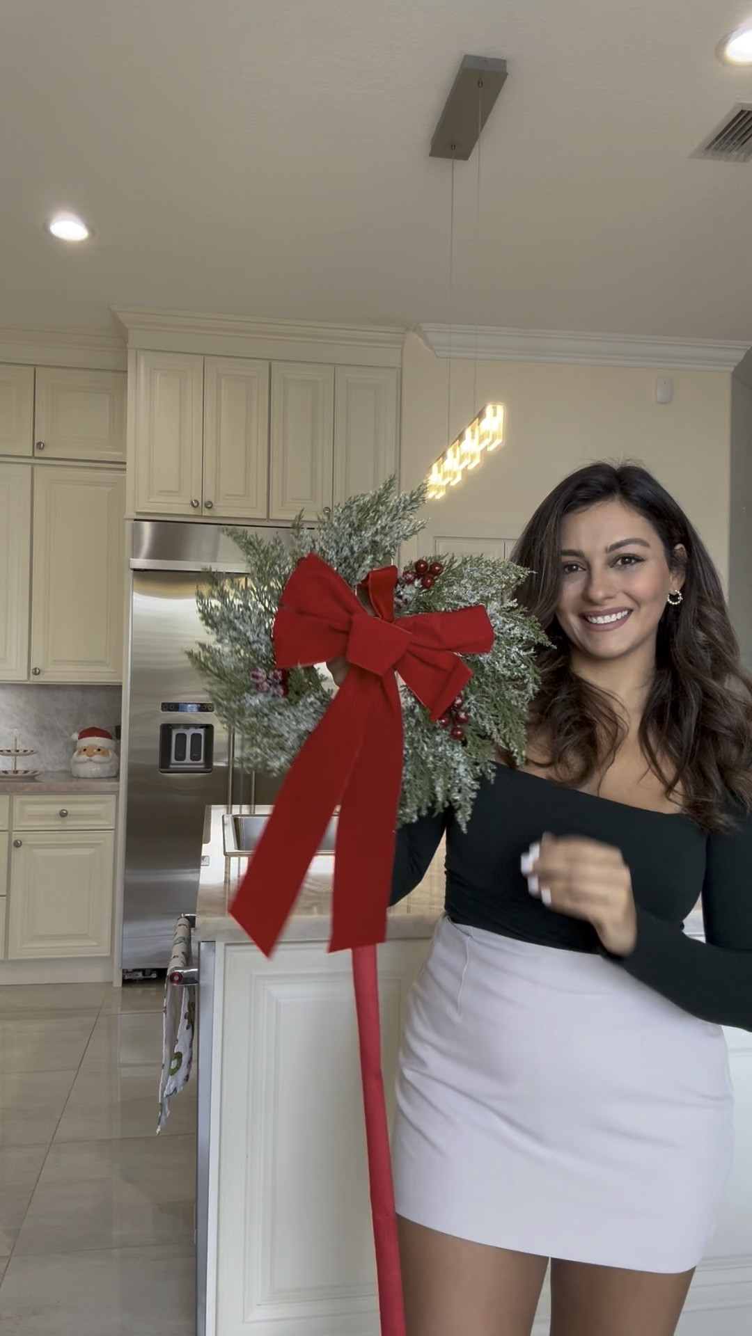 Kitchen wreath project under $100 and 1 hour of work 

#LTKSeasonal #LTKHoliday #LTKHome