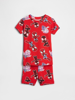 Kids & babyGap Marvel Spider-Man 100% Organic Cotton PJ Set | Gap Factory