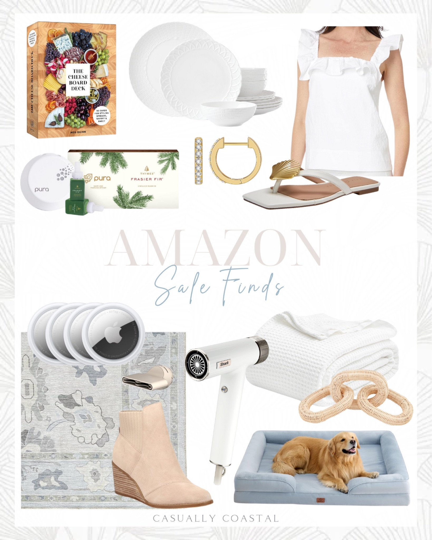 Amazon Sale Finds

Amazon home decor, Amazon style, Amazon coastal home, coastal home decor, coastal style, coastal rug, Amazon rug, Amazon rug on sale, Amazon tank top, Amazon earrings, gold hoop earrings, Amazon blanket, coat aka blanket, Amazon dog bed, Toms boots, heeled boots, shark speedstyle dryer, pura smart home plug in diffuser, Thymes Frasier Fir pura, gold huggie hoop earrings, Katy Perry camie shell flat sandal, white and gold sandals, coastal sandals, Lilly Pulitzer ruffle top, extra large orthopedic dog bed, Apple AirTag, The Cheese Board Deck book, charcuterie board styling cards, blue and white rug, 5x6’9 rug, entryway rug, white dinnerware set, Amazon dinnerware, 100% cotton blanket, waffle weave blanket, mud pie rattan links, coastal end table, white end table 

#LTKStyleTip #LTKHome #LTKSaleAlert
