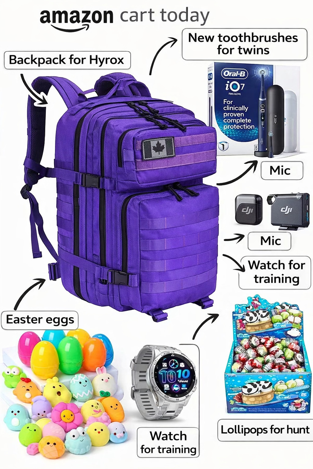 Amazon Cart Dump 🛒✨ Hyrox Prep + Mom Life Essentials

If you’ve ever wondered what actually goes in my Amazon cart… here it is 😅👇

🏃‍♀️ Hyrox-ready backpack – this one is PERFECT for race days + gym organization (and yes… the purple sold me 💜)
🪥 New toothbrushes for the twins – because somehow we’re always replacing these
🎤 Mic setup – leveling up my content game (no more bad audio 🙌)
⌚ Training watch – tracking every run, every step, every sweaty second
🐣 Easter eggs – getting ahead of the chaos
🍭 Lollipops for the hunt – because we go ALL OUT over here

A little bit of fitness, a little bit of mom life, and a whole lot of “add to cart” energy 😂

Everything is linked in my LTK 🛍️ — go grab your faves!!

#AmazonFinds #LTKFitness #HyroxTraining #RunnerMom #MomLifeUnfiltered #LTKFamily #FitnessGear #AmazonMustHaves #EasterPrep #ContentCreatorLife #GymEssentials #RunningMotivation 

 