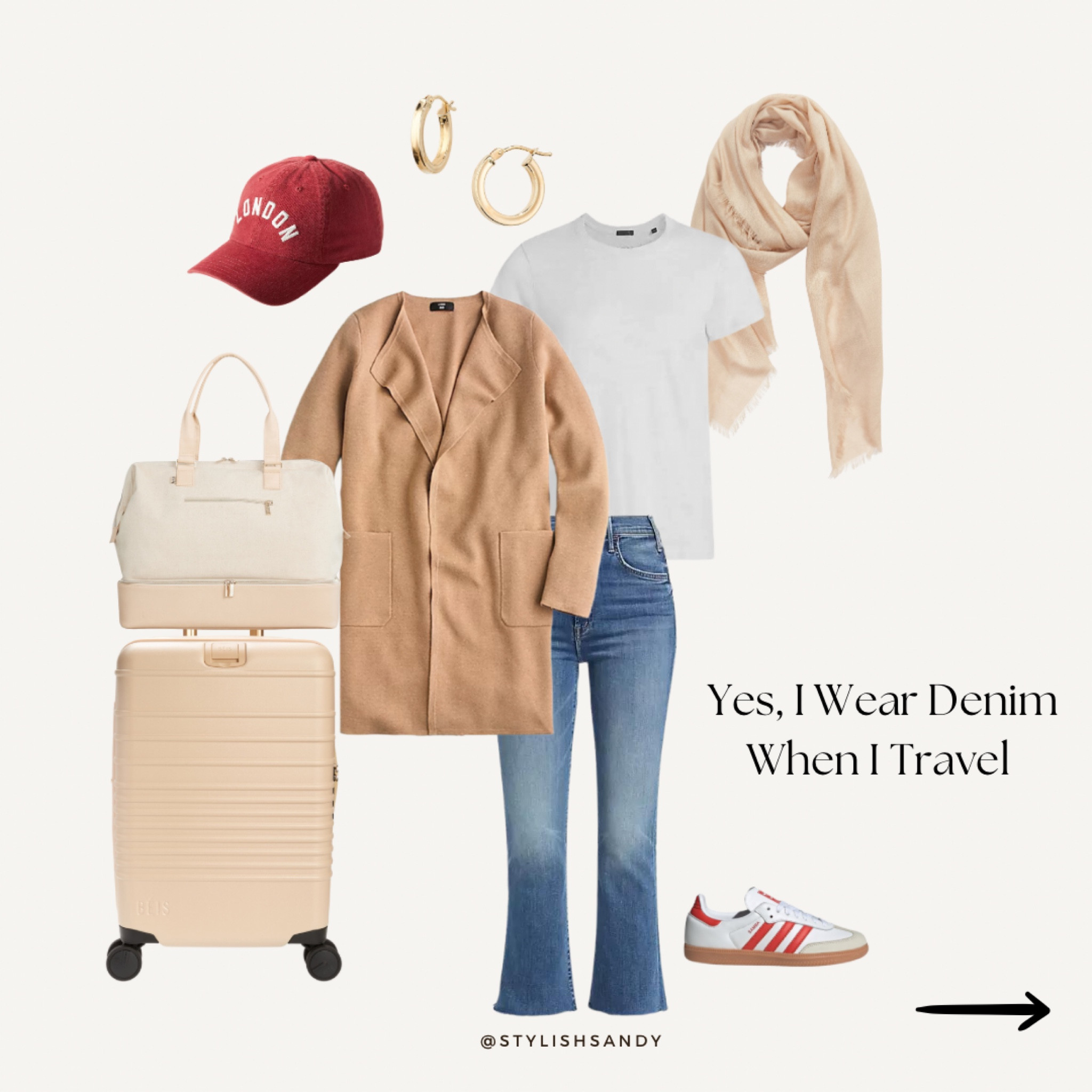 Yes, I wear jeans when I travel! 

#LTKOver40 #LTKSaleAlert #LTKFindsUnder100