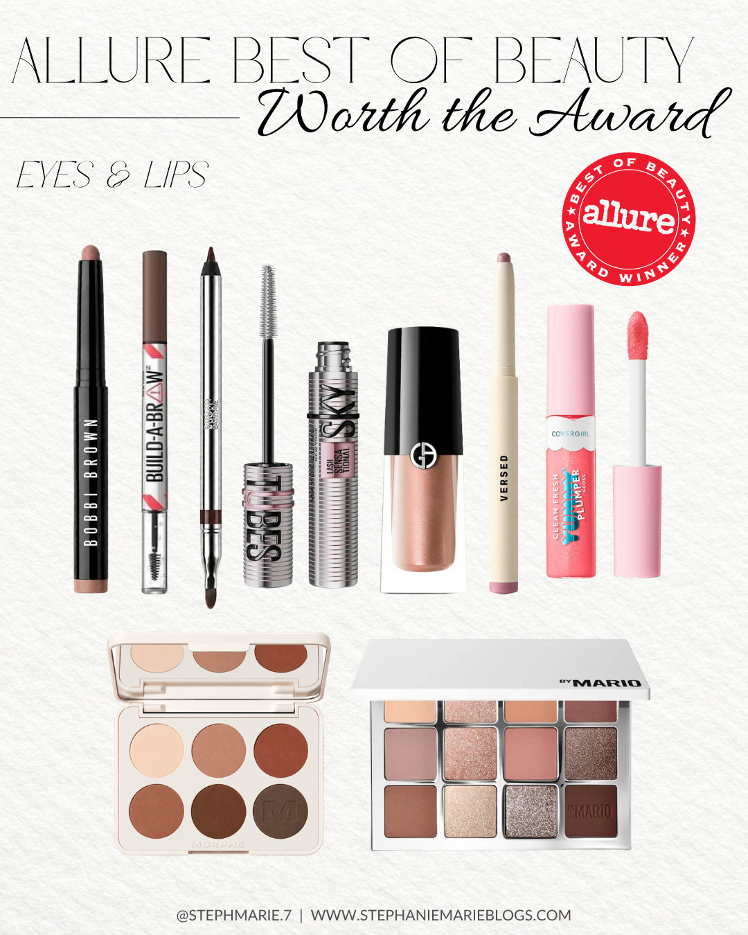 More Allure Best of Beauty winners worth the hype! These eye and lip picks include everything from everyday staples to standout formulas that truly deliver.  

 #LTKSeasonal #LTKOver40 #LTKBeauty