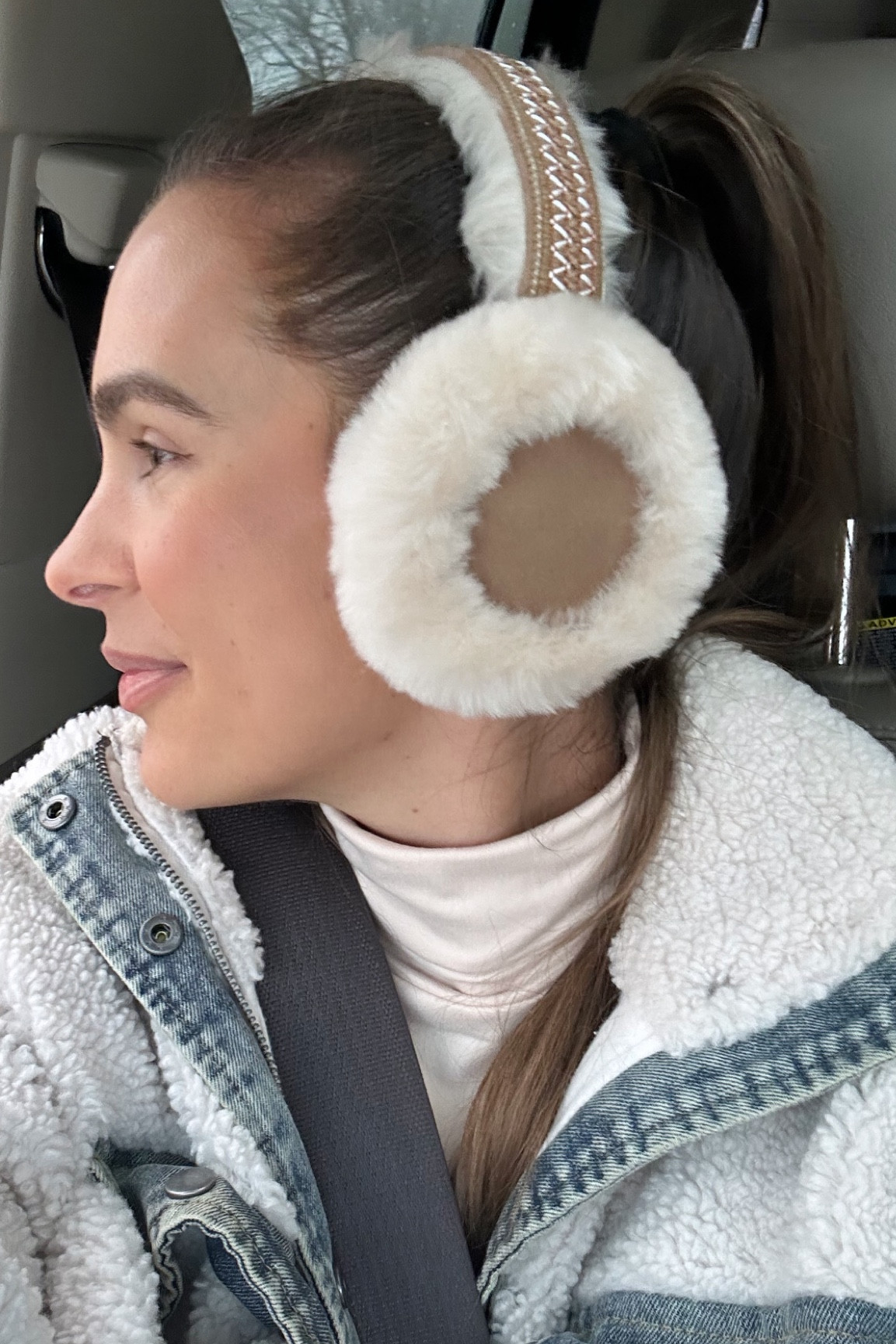 Ugg inspired earmuffs and make up 🥰