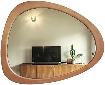 WallBeyond Asymmetrical Decor Irregular Wall Mirror for Entryway, Hallway, Living Room, etc. || 2... | Amazon (US)