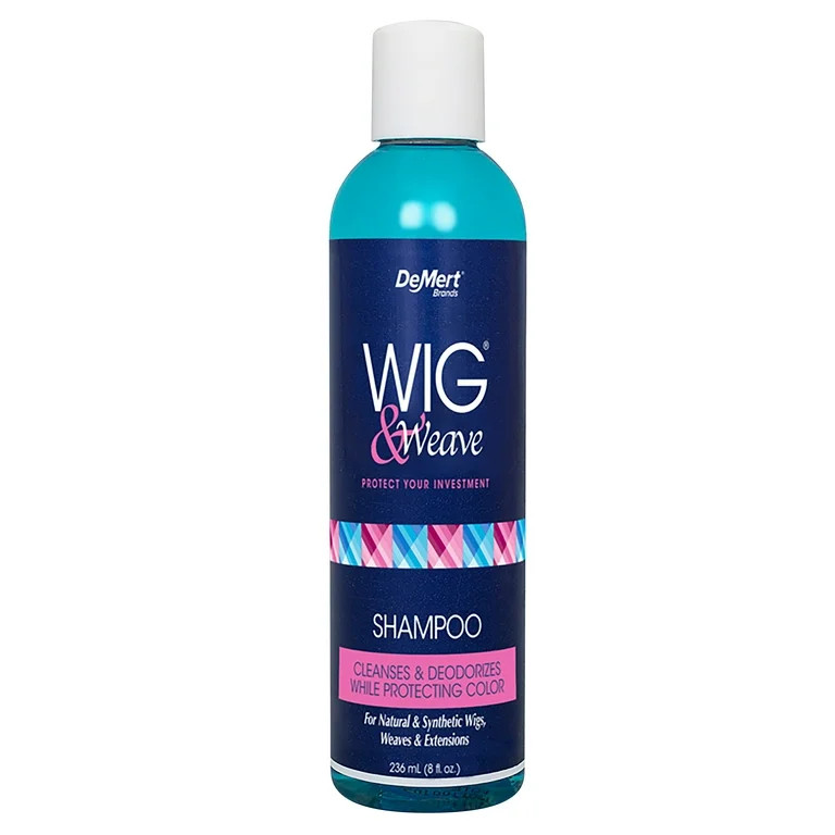 Wig & Weave System Wig Shampoo for Natural and Synthetic Hair, 8 oz | Walmart (US)